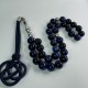 SR0010 High Quality Blue Tiger Eye Stone Rosary