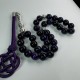SR0011 High Quality Purple Tiger Eye Stone Rosary