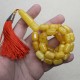 Natural Amber Rosary