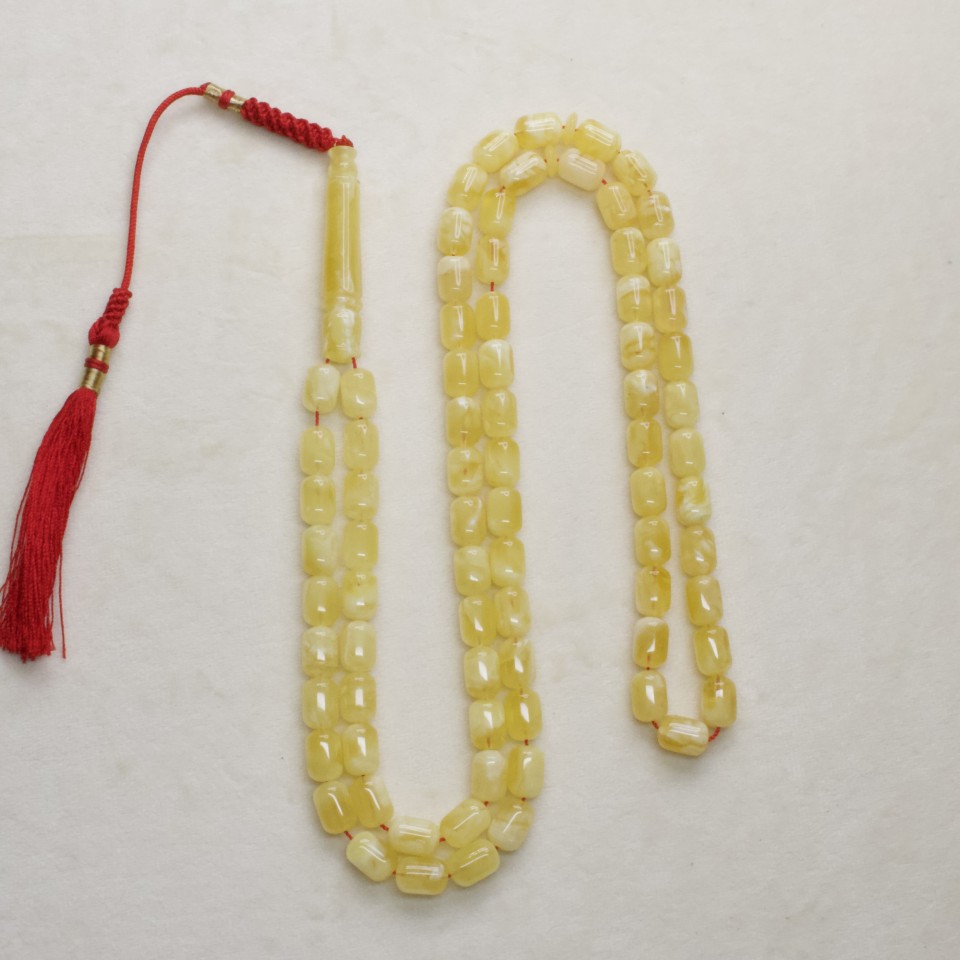 Natural Amber Rosary