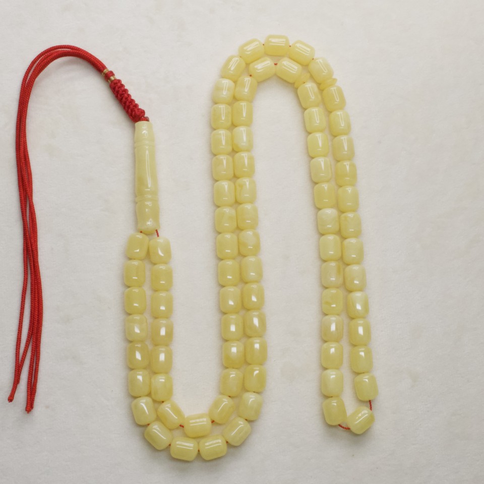 Natural Amber Rosary