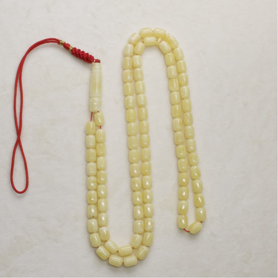 Natural Amber Rosary