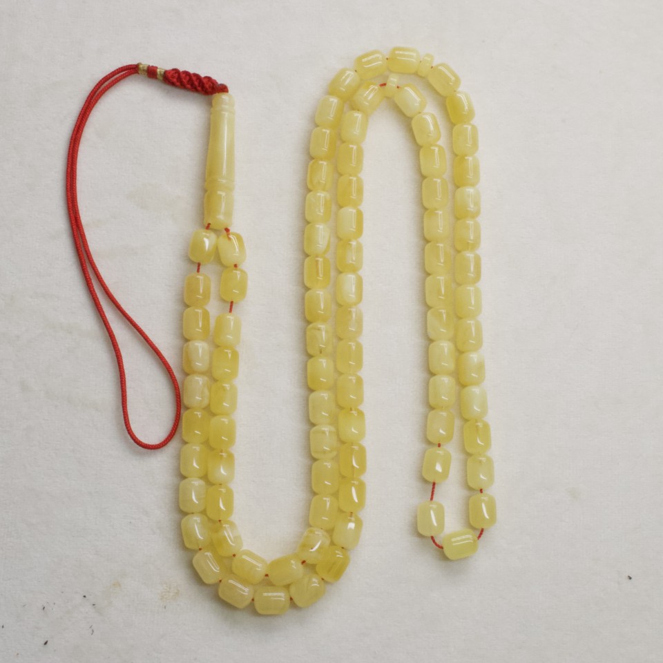 Natural Amber Rosary