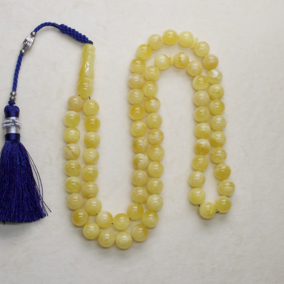 Natural Amber Rosary