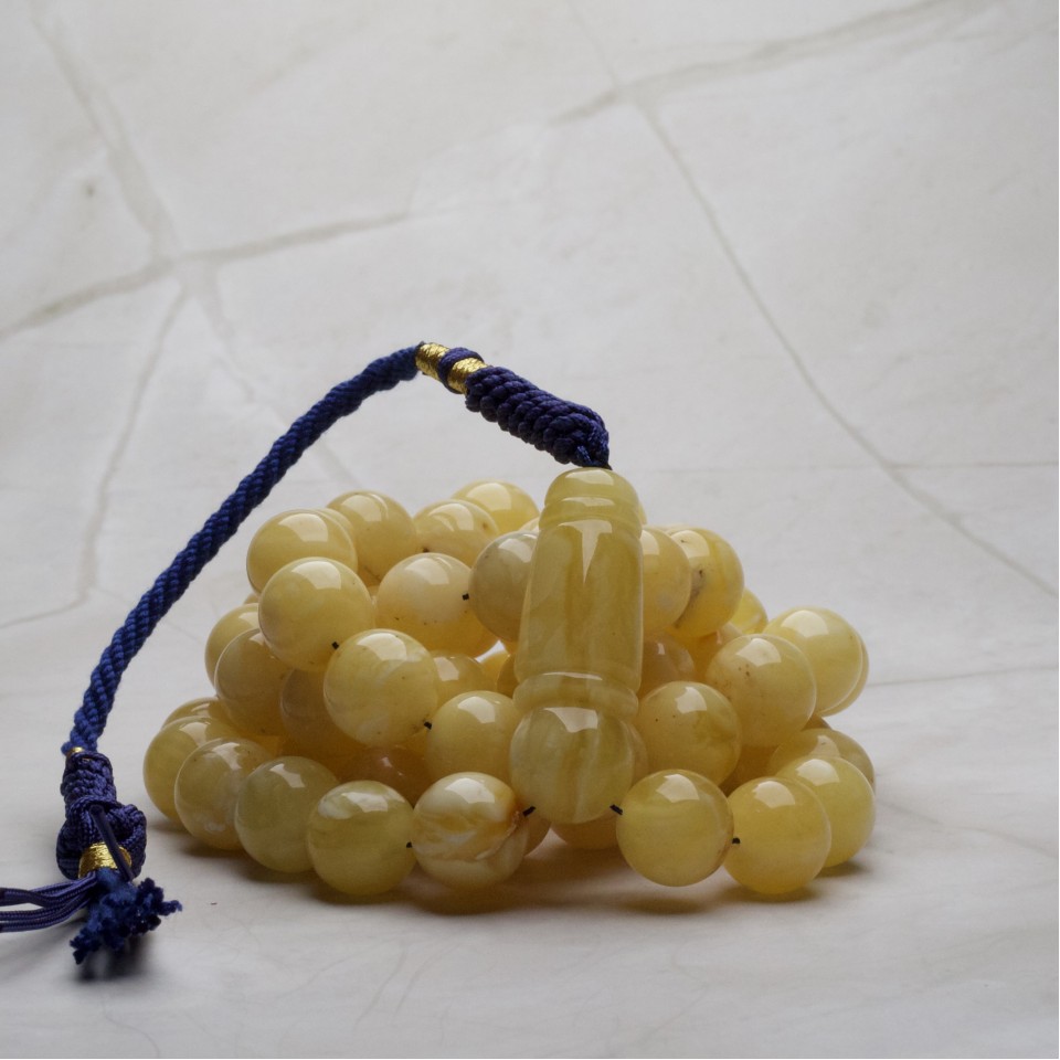 Natural Amber Rosary AR00060