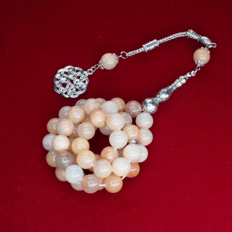 SR0005 High Quality Pink Aventurine Stone Rosary