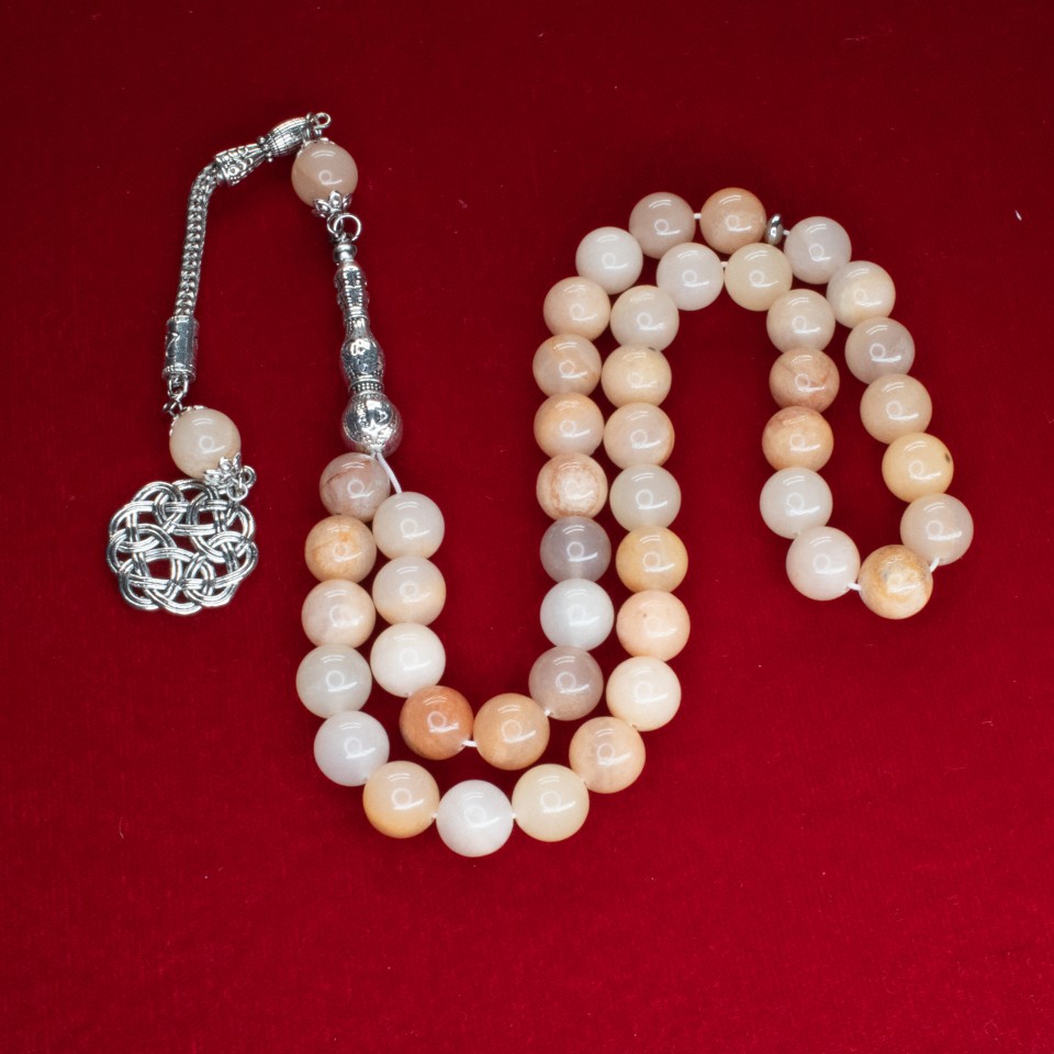 SR0005 High Quality Pink Aventurine Stone Rosary